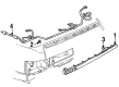 1996 Cadillac Seville Body Wiring Harness Connector Diagram - 12128979