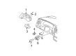 Chevy Monte Carlo Forward Light Harness Connector Diagram - 12110259