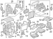 2023 GMC Yukon Cabin Air Filter Diagram - 13540923