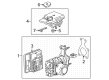 2022 Cadillac Escalade ESV Brake Booster Diagram - 85543518