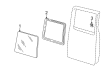 1999 Chevy Astro Door Seal Diagram - 15763094