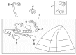 2013 Chevy Impala Back Up Light Diagram - 25971597