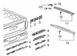 2020 GMC Sierra 3500 HD Emblem Diagram - 23400374