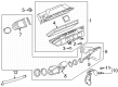 2022 GMC Savana 2500 Air Hose Diagram - 84823497