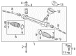 2016 Chevy Sonic Tie Rod End Diagram - 95952936