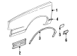 1989 Pontiac 6000 Door Moldings Diagram - 20511986