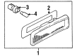 1998 Chevy Tracker Light Socket Diagram - 96058528