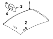 Oldsmobile Achieva Door Handle Diagram - 22590594