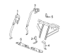 2008 Buick Lucerne Seat Belt Diagram - 19168512