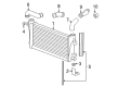 GMC Savana 3500 Intercooler Diagram - 19130008