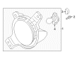 2020 Chevy Sonic Fog Light Diagram - 42569806