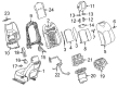 2019 Cadillac CT6 Seat Cushion Pad Diagram - 84107582