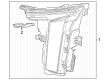 2024 Cadillac LYRIQ Headlight Diagram - 86803212