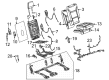 2022 Chevy Suburban Seat Motor Diagram - 84986993