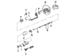 1990 Cadillac Allante Power Steering Hose Diagram - 26021238