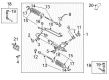 2001 Pontiac Montana Rack and Pinion Boot Diagram - 21011025