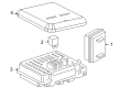 1993 GMC K2500 Suburban Light Control Module Diagram - 12088547