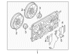 Pontiac Montana Radiator fan Diagram - 15211588