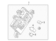 2010 Buick LaCrosse Fuse Box Diagram - 25901661