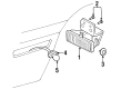 1998 Oldsmobile Cutlass Fog Light Diagram - 22652891