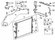 2022 Cadillac XT6 Cooling Hose Diagram - 84615052