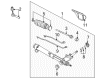 2008 Chevy Uplander Power Steering Hose Diagram - 88963469