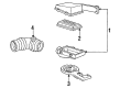 1990 Chevy Corsica Air Filter Diagram - 25096770