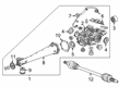 2024 Cadillac XT6 Differential Diagram - 86800563