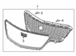 2023 Cadillac XT4 Emblem Diagram - 23274137