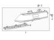 Chevy Camaro Back Up Light Diagram - 23209710