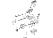 1992 Cadillac Seville Motor And Transmission Mount Diagram - 22112412