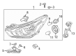 2022 Chevy Spark Headlight Diagram - 42564394