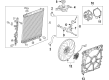 2015 GMC Canyon Fan Blade Diagram - 84188461