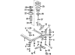 1996 Oldsmobile Aurora Coil Springs Diagram - 22132791