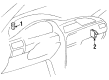 1998 Chevy Prizm Body Control Module Diagram - 94859202