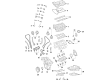 2019 Buick Regal TourX Valve Cover Gasket Diagram - 12627105