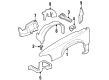 1997 Buick LeSabre Fender Splash Shield Diagram - 25657342