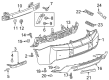 Chevy Camaro Bumper Diagram - 84144493