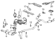 2022 Chevy Silverado 1500 Exhaust Gas Temperature Sensor Diagram - 24001854