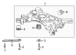 2020 Buick Enclave Control Arm Bracket Diagram - 23392674