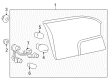 2017 GMC Terrain Tail Light Diagram - 20845443