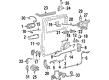 1997 Buick Park Avenue Automatic Transmission Shift Position Sensor Switch Diagram - 12450157