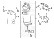 Chevy Spark Catalytic Converter Gasket Diagram - 25203997