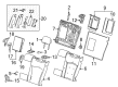 2013 Buick Regal Seat Cushion Pad Diagram - 22781657