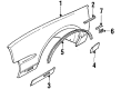 1985 Pontiac Grand Prix Door Moldings Diagram - 10013617