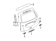 Saturn Vue Body Mount Hole Plug Diagram - 22684668