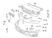 Pontiac Bumper Diagram - 88973724