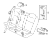 2015 Chevy Caprice Seat Belt Diagram - 19301664