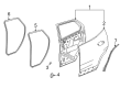 Chevy Trailblazer Weather Strip Diagram - 42697579