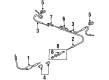 2001 Pontiac Bonneville Parking Brake Cable Diagram - 25712419